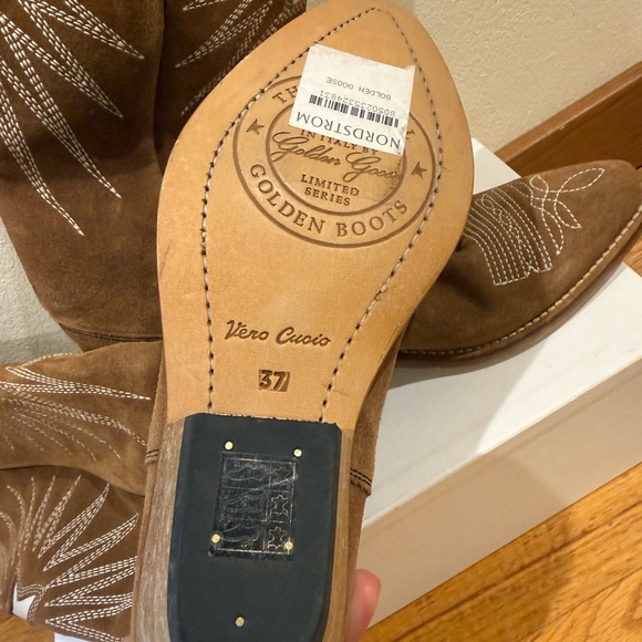 Golden Goose Wish Star tall western Boots Limited Series Size 37 - Picture 3 of 8